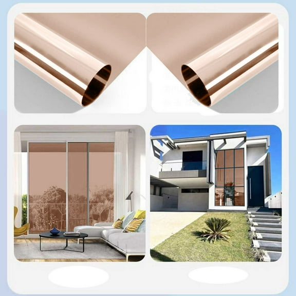 Privacy Window Film for Home and Use Sun Blocking Heat Insulation Decorative Solution