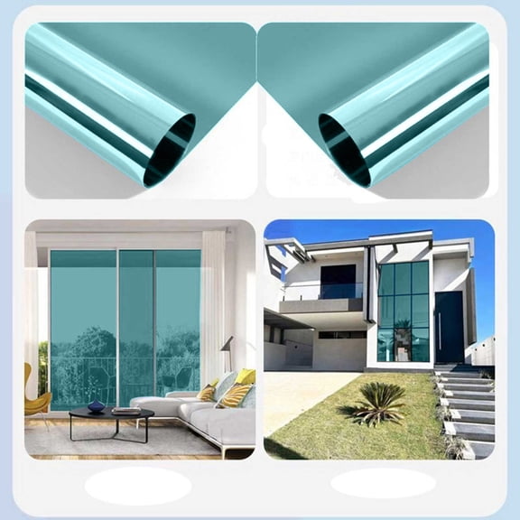 Privacy Window Film for Residential and Commercial Use Sun Blocking Heat Insulation Decorative Solution