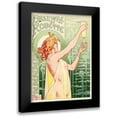 thumbnail image 1 of Privat-Livemont, Henry 14x18 Black Modern Framed Museum Art Print Titled - Absinthe Robette, 1896, 1 of 5