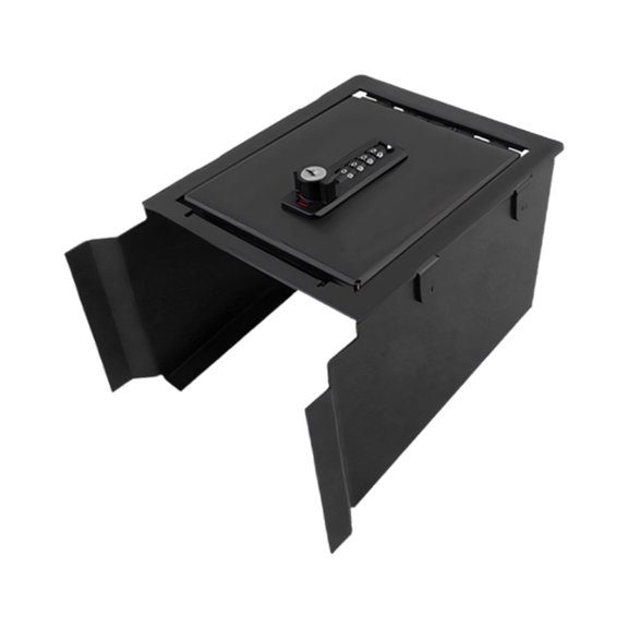 Private Armrest Storage Box for Refreshed 3 3L YL, 4 Digit Console Insert with Cable Pass Through Design for Wallet Phone Console Use