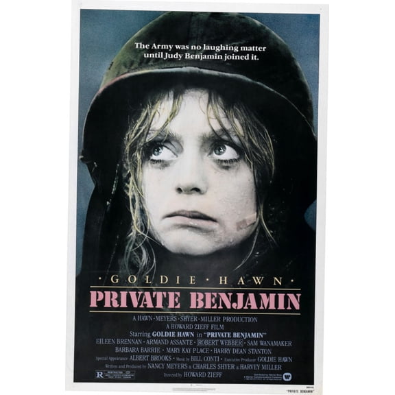 Private Benjamin Movie Poster 12In x 16In Print on Metal Sign Size: 12x16 Square Adults Posters