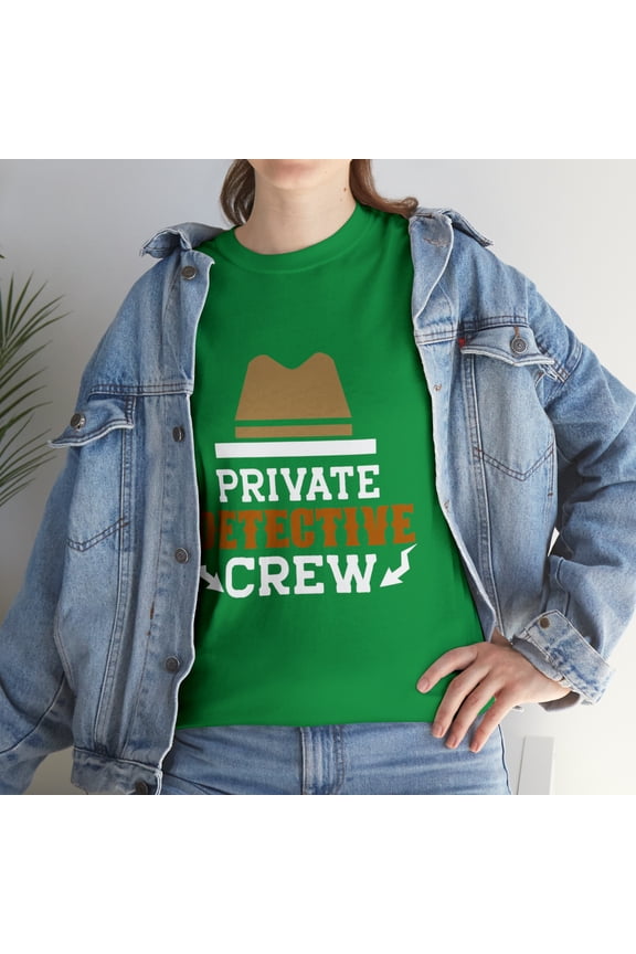 Private Detective Crew Spy Observation T-Shirt