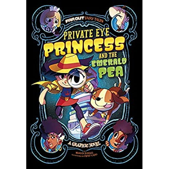 Pre-Owned Private Eye Princess and the Emerald Pea: A Graphic Novel (Paperback) 1496584430 9781496584434