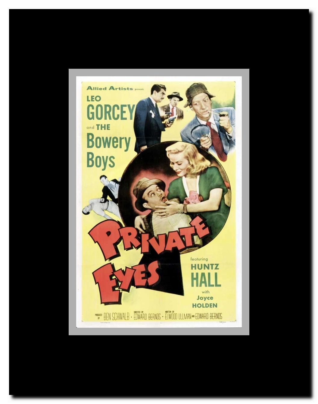 Private Eyes Framed Movie Poster