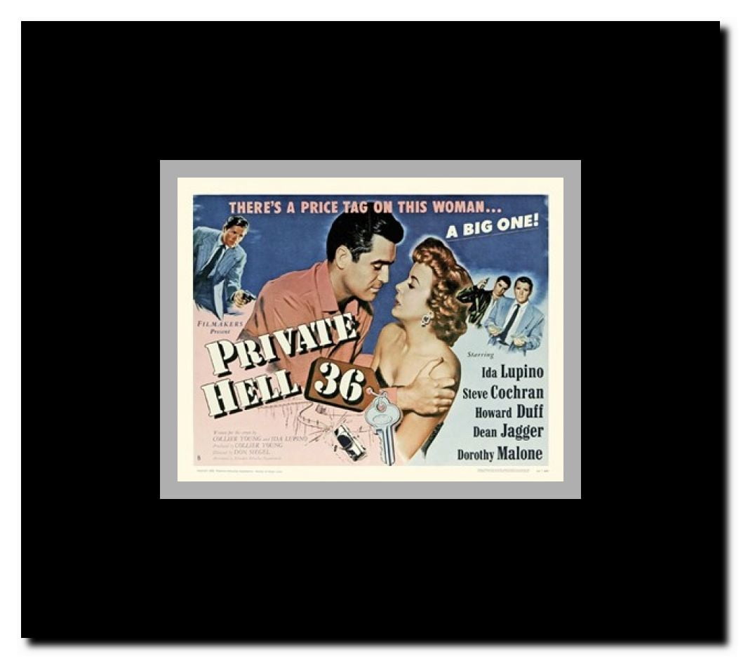 Private Hell 36 Framed Movie Poster
