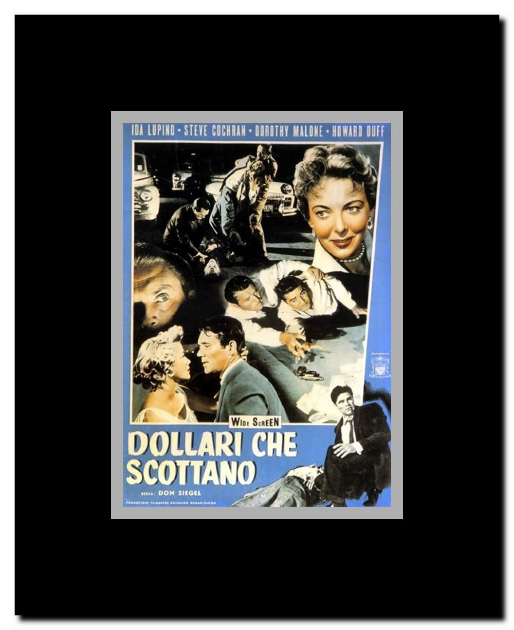 Private Hell 36 Framed Movie Poster