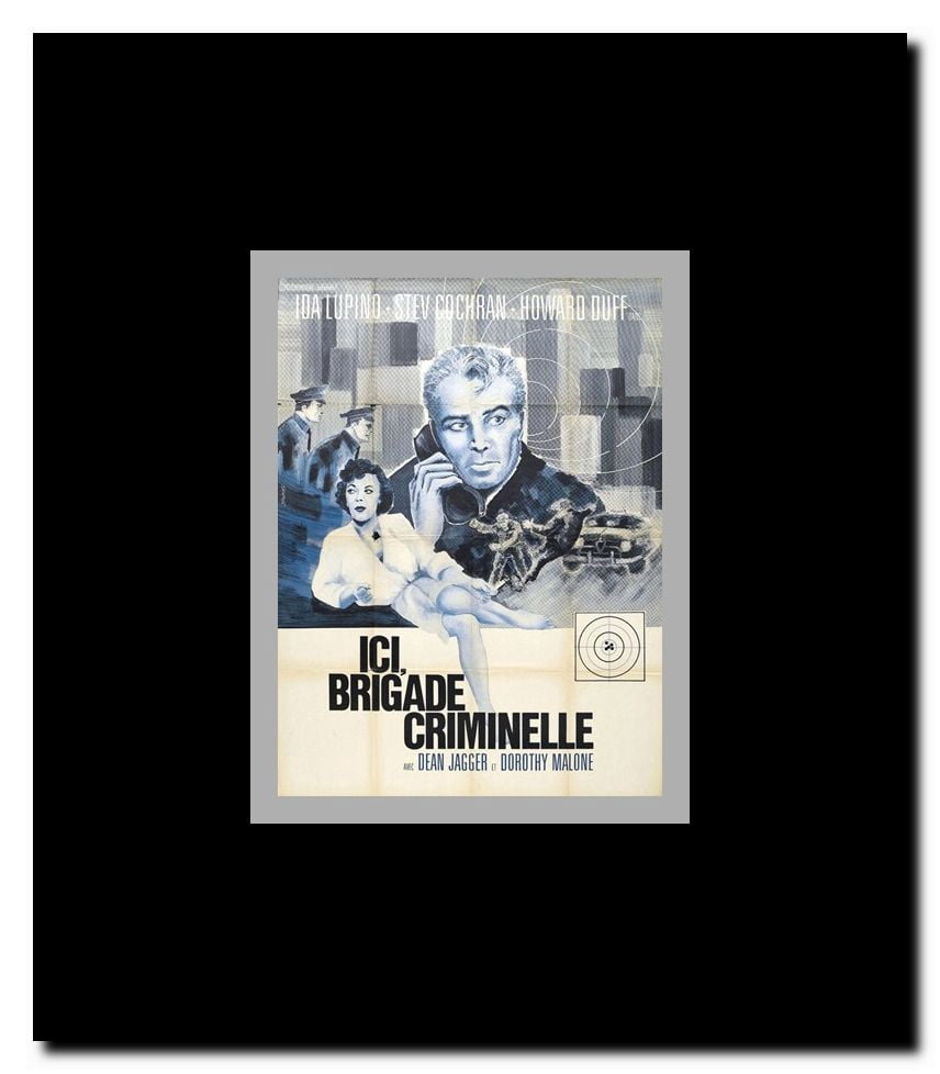 Private Hell 36 Framed Movie Poster