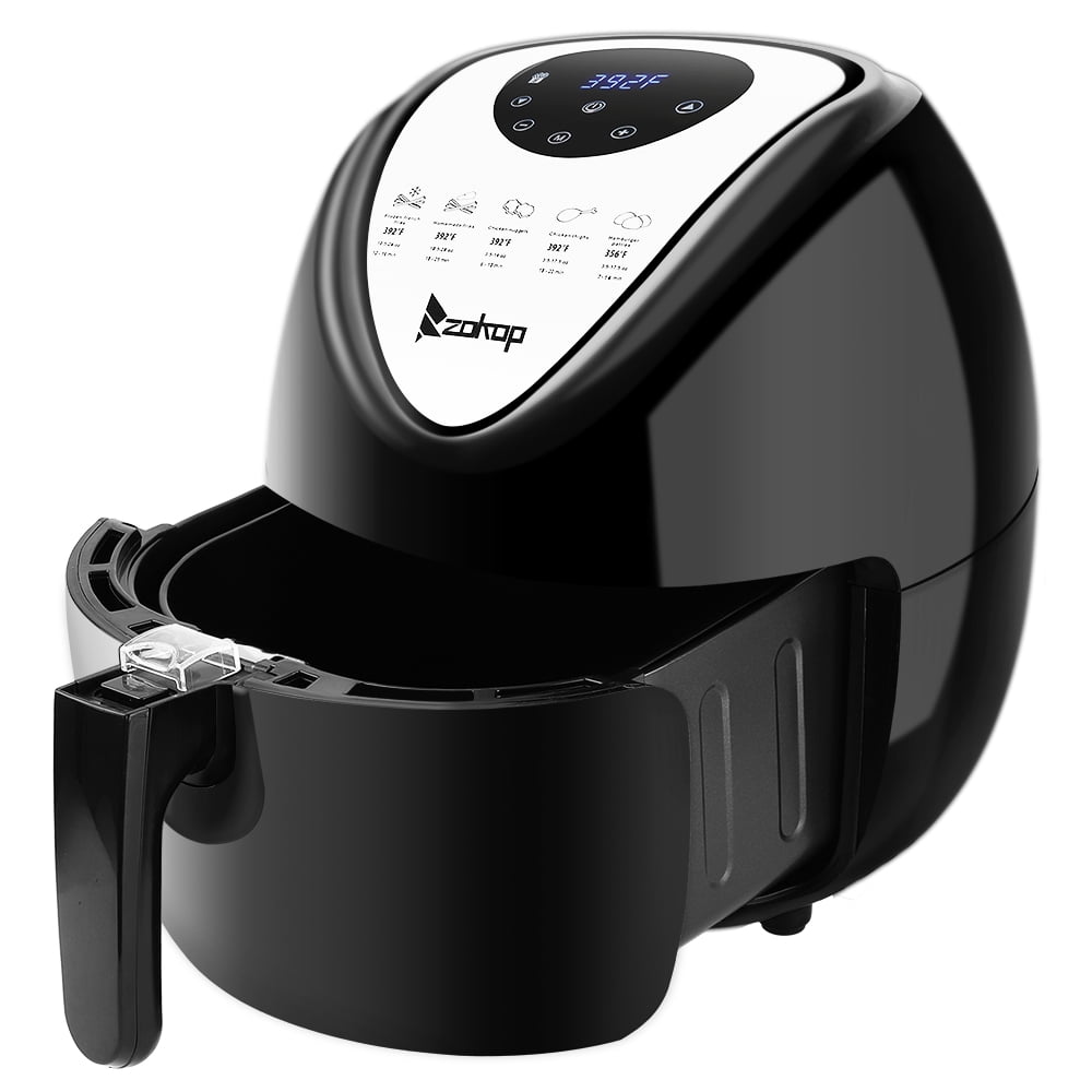 Private Jungle 120V 1800W 5.3 L Air Fryer Large Capacity Oven Nonstick Cooker Rolled Steel & PP Plastic 7 Cooking Presets Deep Fryer with Automatic Switch Private Jungle 120V 1800W 5.3 L Air Fryer Large Capacity Oven Nonstick Cooker Rolled Steel & PP Plastic 7 Cooking Presets Deep Fryer with Automatic Switch