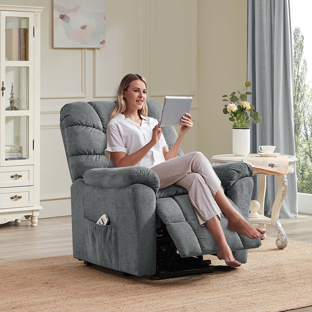 Private Jungle Electric Massage Chair, Power Lift Recliner Chair Sofa with Massage and Heat for Elderly, Gray Private Jungle Electric Massage Chair, Power Lift Recliner Chair Sofa with Massage and Heat for Elderly, Gray