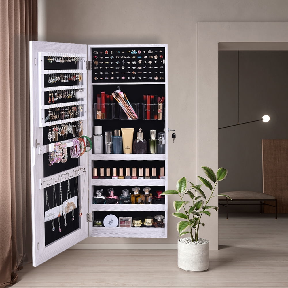 Private Jungle The Whole Surface PVC Film Wall Hanging Door With Lock Jewelry Cabinet Fitting Mirror Cabinet Private Jungle The Whole Surface PVC Film Wall Hanging Door With Lock Jewelry Cabinet Fitting Mirror Cabinet