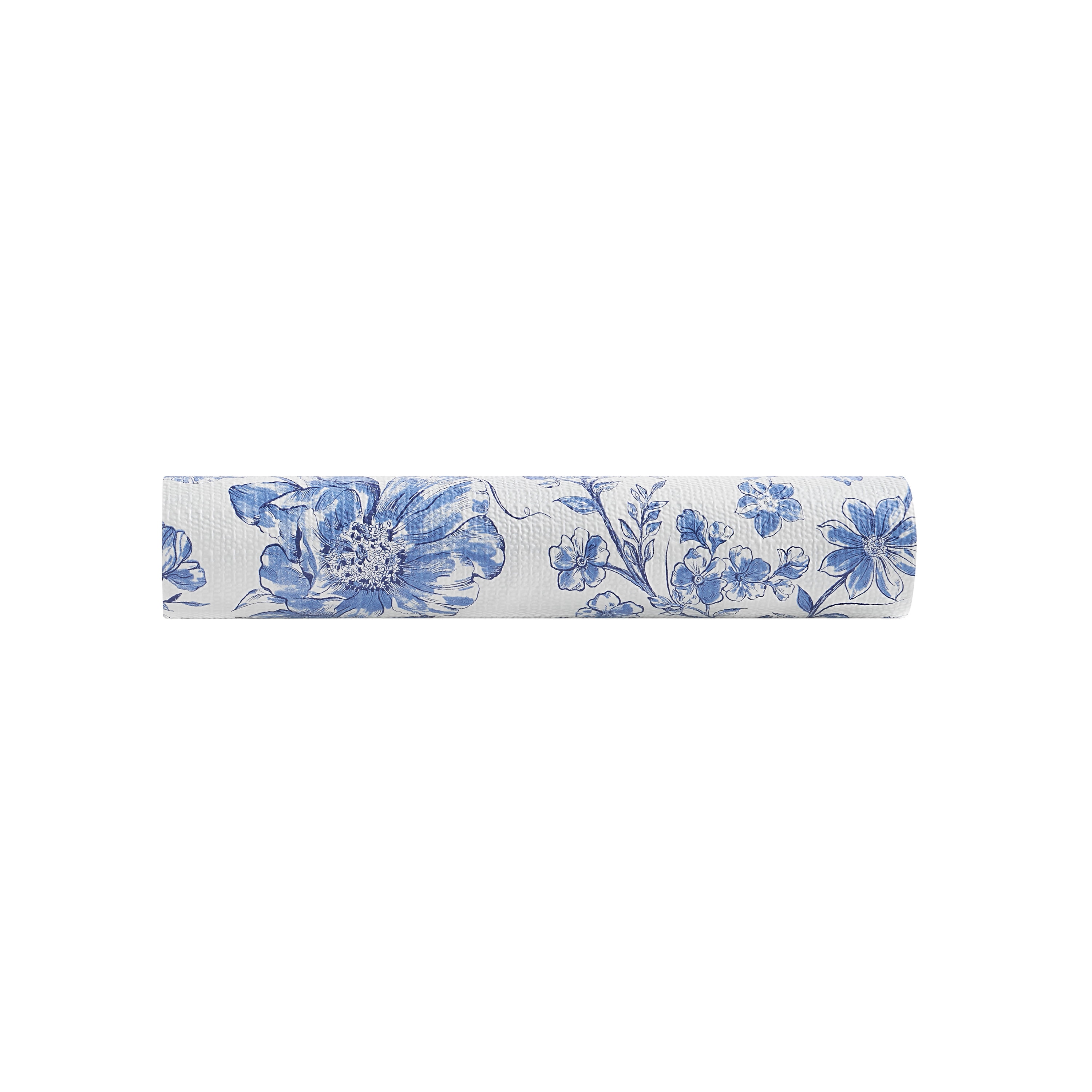 The Pioneer Woman Agatha Non-Adhesive Vinyl Shelf Liner, Blue, 12" x 10'
