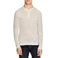 thumbnail image 1 of Private Label Slub Linen Long Sleeve Henley Tee (Natural, XXL), 1 of 1