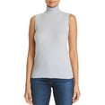 thumbnail image 1 of Private Label Womens Cashmere Ribbed Trim Tank Top Sweater, 1 of 4