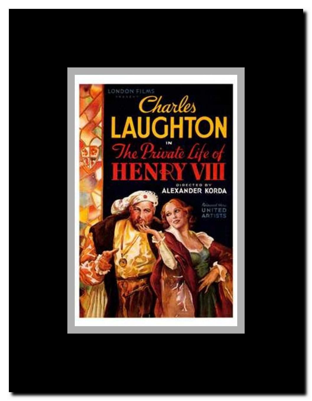 Private Life of Henry VIII Framed Movie Poster
