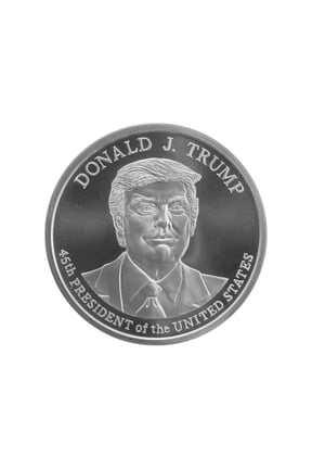 1 Oz President Donald J Trump Silver Round