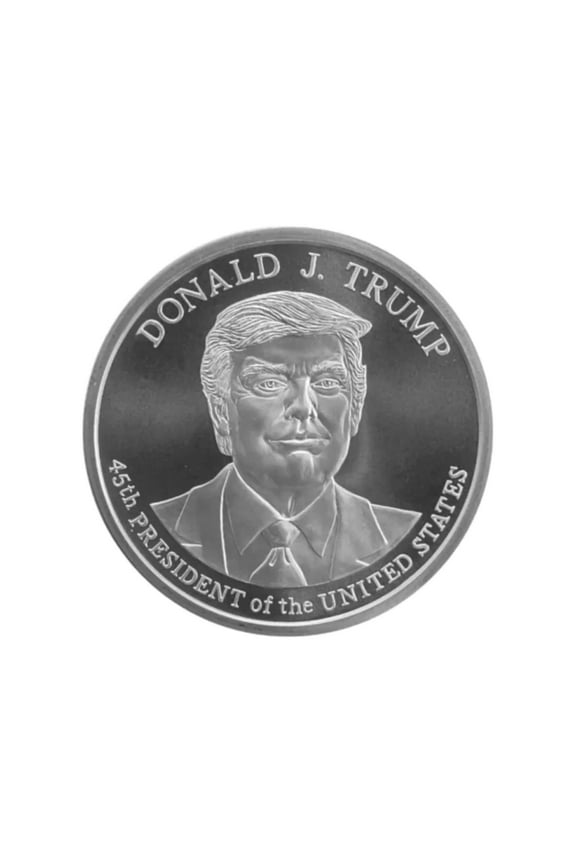 1 Oz President Donald J Trump Silver Round