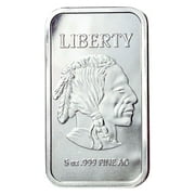 Private Mint 5 oz Silver Bar - Buffalo .999 Fine