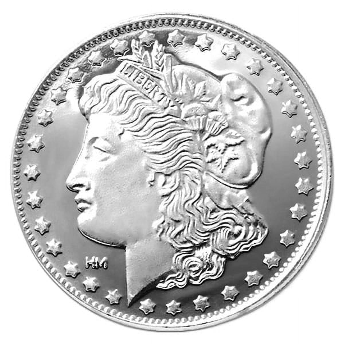 Private Mint, Morgan Silver Round - 1 Troy oz, .999 Pure, Bullion.