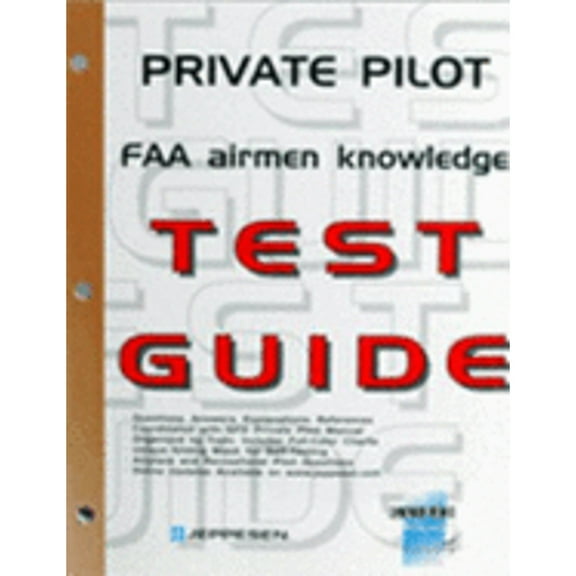 Pre-Owned Private Pilot FAA Airmen Knowledge Test Guide for Computer Testing (Paperback) by Jeppesen Staff