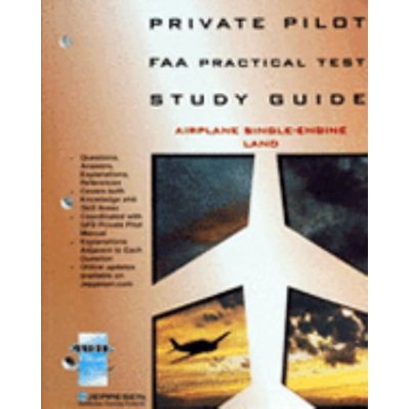 Pre-Owned Private Pilot FAA Practical Test Study Guide (Sandersen Training Products) (Paperback) 0884872653 9780884872658