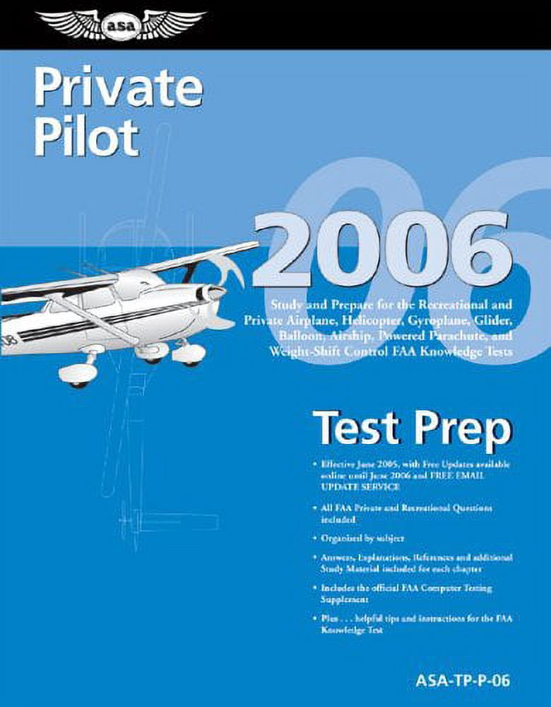 Pre-Owned Private Pilot Test Prep 2006: Study and Prepare for the ...