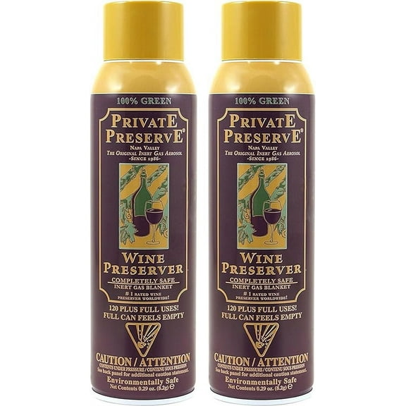 Private Preserve Wine Preservation System, Set of 2
