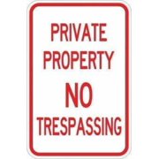 Private Property No Parking Metal Tin Sign 8x12 Inch Warning Notice Marker Plaque Signage for Home Office Community Villa Yard Garage Street Business Outdoor Indoor Wall Decor Reminder Alert