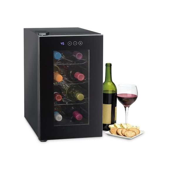 Private Reserve 8-Bottle Wine Cellar, Compact Thermoelectric Cooling, Temperature Range 39F to 68F