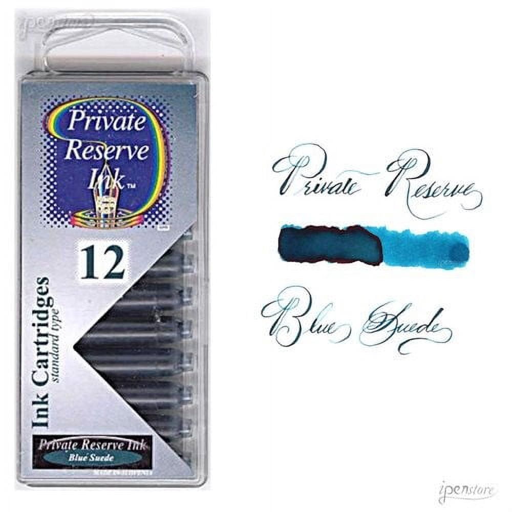 Private Reserve Ink 12 Pack Universal Size Fountain Pen Cartridge ...