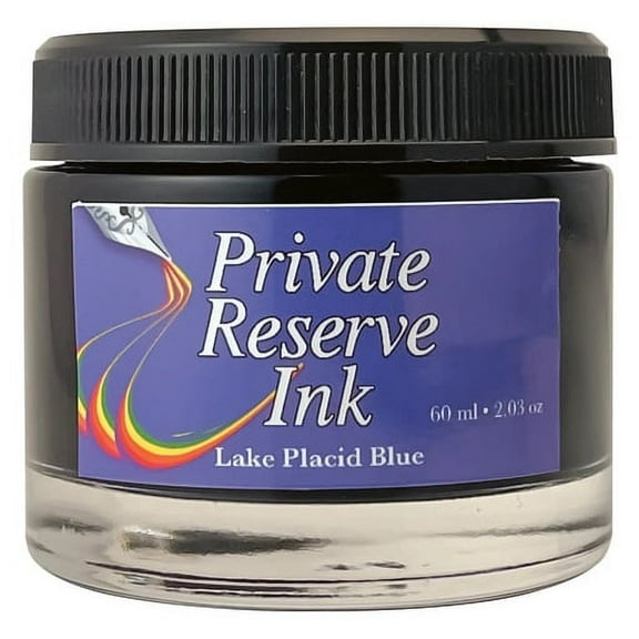 Private Reserve Ink, 60ml Ink Bottle - Lake Placid Blue (PR17032)