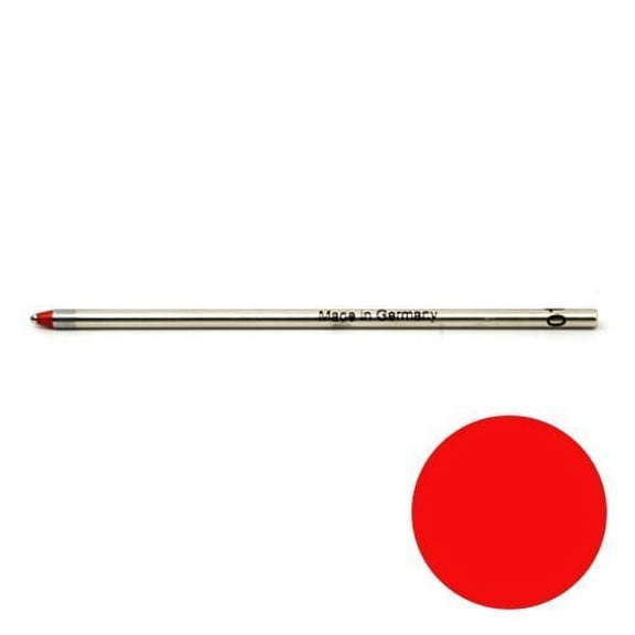 Private Reserve Ink 635 D1 Mini Ballpoint Refill made by Schmidt - Red, Medium, 1 Pack