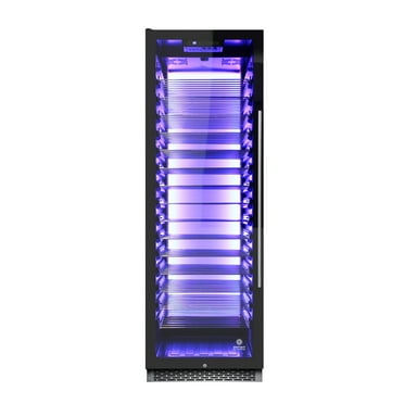 Private Reserve Series 141-Bottle Commercial 168 Single-Zone Wine Cooler (Left Hinge)