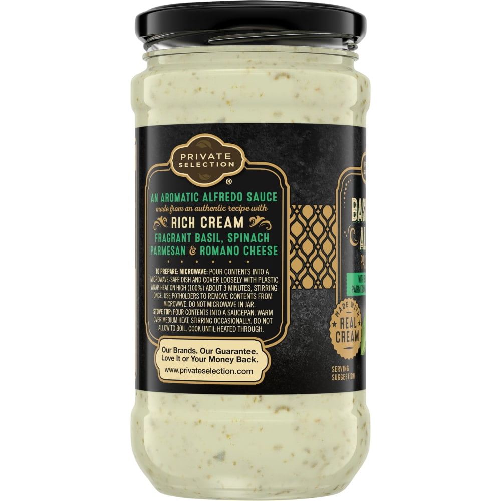 Private Selection Basil Pesto Alfredo Pasta Sauce