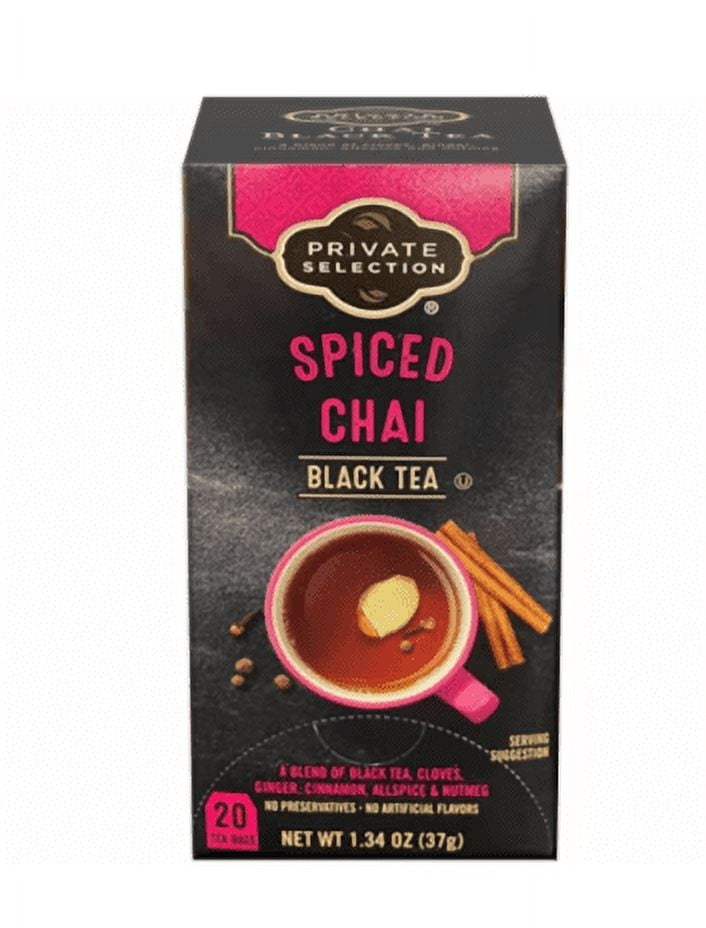 Private Selection Black Tea Spiced Chai -- 20 Tea Bags