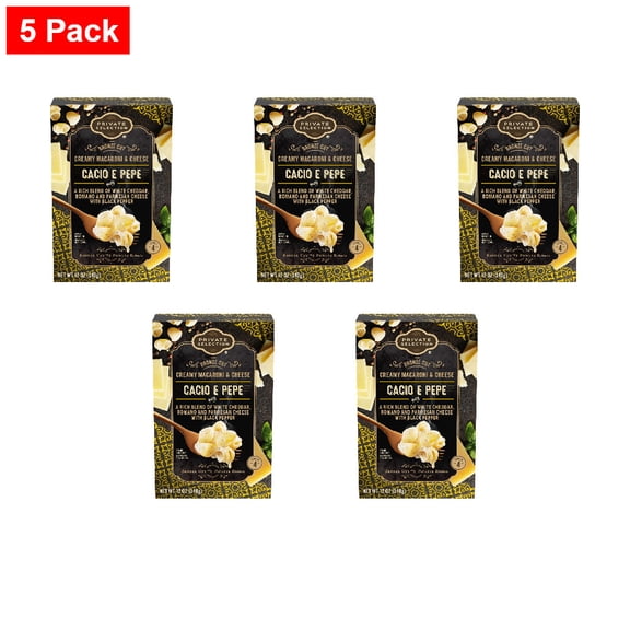 Private Selection Cacio E Pepe Macaroni and Cheese 12 oz - 5 Pack