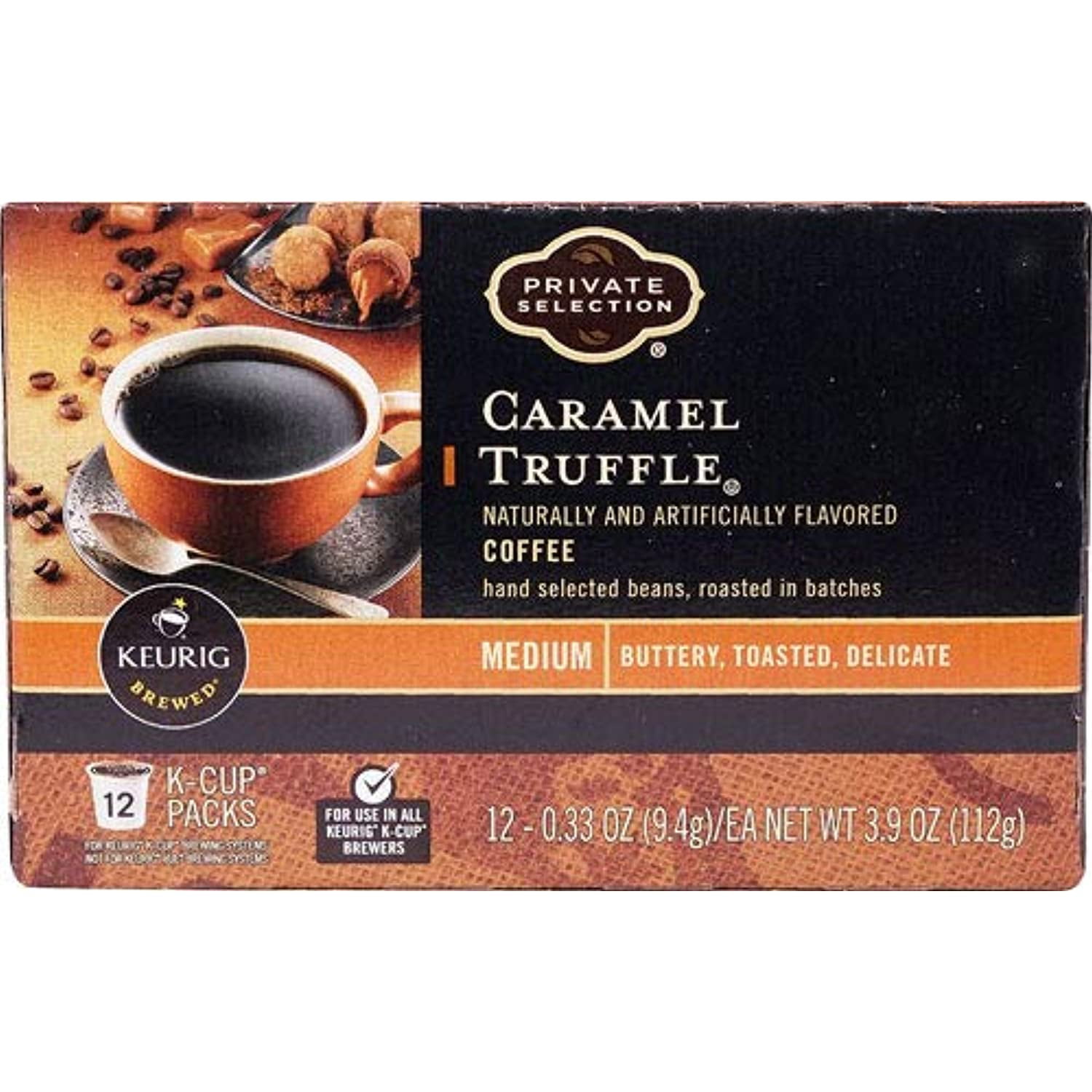 Private Selection Caramel Truffle Coffee K-Cups 12 Ct (Pack Of 2)
