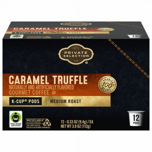 Private Selection Caramel Truffle Medium Roast Coffee Pods