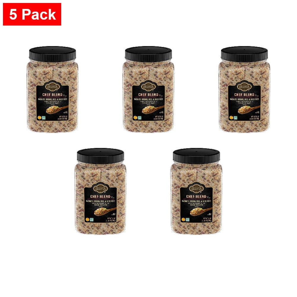 Private Selection Chef Blend Rice 21 oz - 5 Pack - Walmart.com