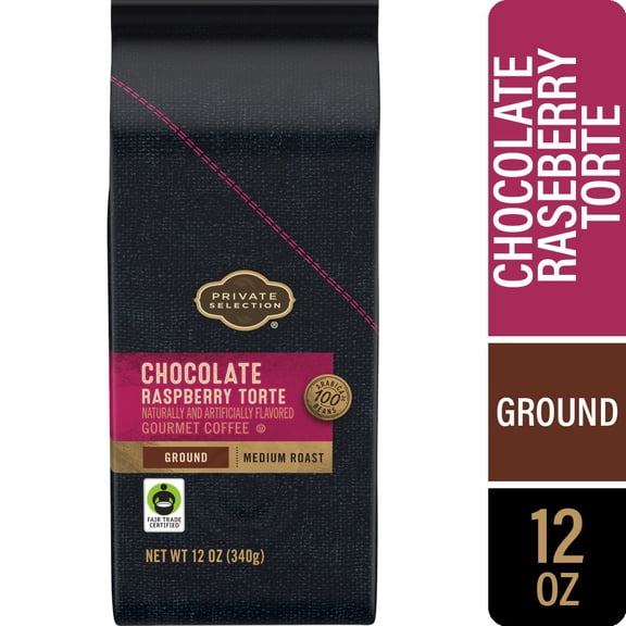 Private Selection Chocolate Raspberry Torte Medium Roast Ground Coffee 12 oz - Pack of 1