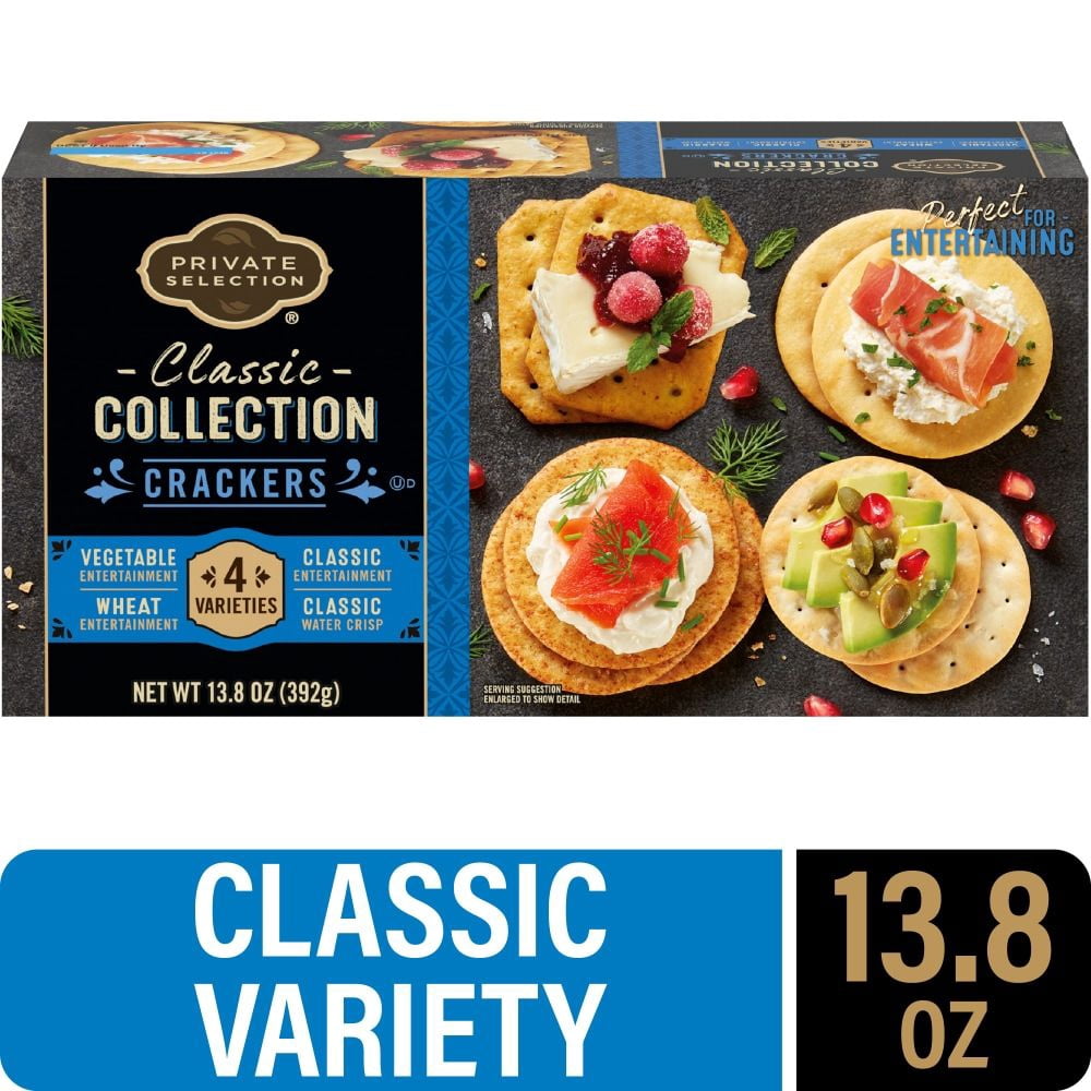 Shell Select Crackers Private Selection Classic Crackers Collection Wheat Crackers Variety ...