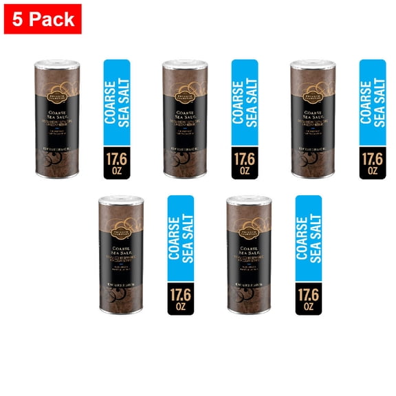 Private Selection Coarse Mediterranean Sea Salt Shaker 17.6 oz - 5 Pack
