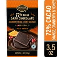 thumbnail image 1 of Private Selection Cranberry Orange and Honey 72% Cacao Dark Chocolate Swiss Candy Bar 3.5 oz - Pack of 1, 1 of 4