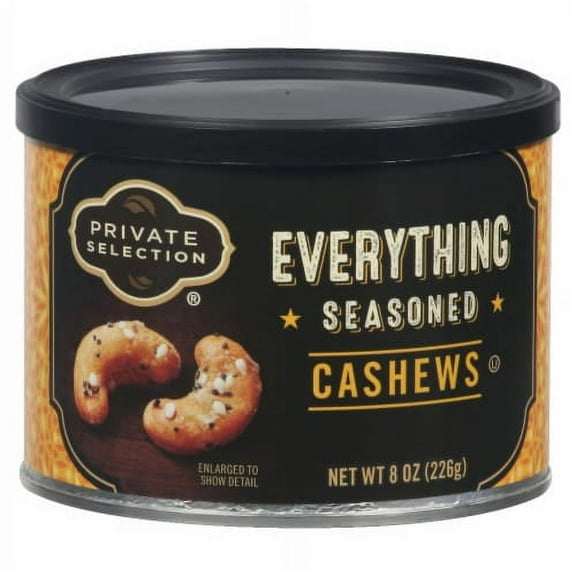 Private Selection Everything Seasoned Cashews - 8 oz