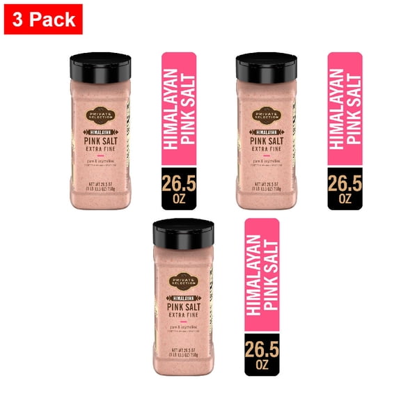 Private Selection Extra Fine Himalayan Pink Salt 26.5 oz - 3 Pack