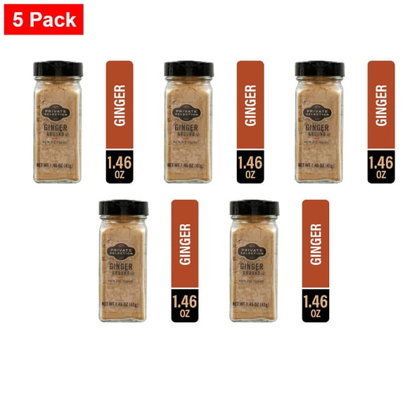 Private Selection Ground Ginger Shaker 1.46 oz - 5 Pack