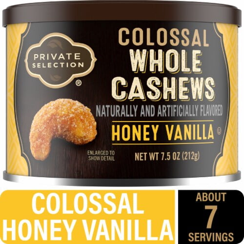 Private Selection Honey Vanilla Colossal Whole Cashews 7.5 oz Packaging May Vary
