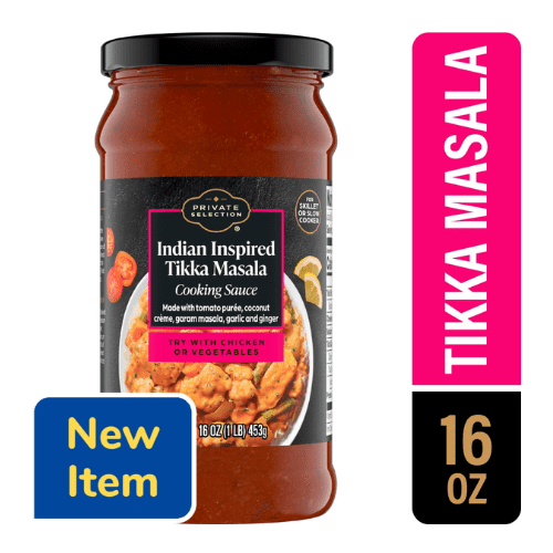 Private Selection Indian Inspired Tikka Masala Cooking Sauce, 16 oz , 2 Pack