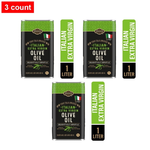 Private Selection Italian Extra Virgin Olive Oil 33.8 fl oz - 3 count