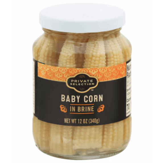 Private Selection Jarred Baby Corn in Brine -- 12 oz