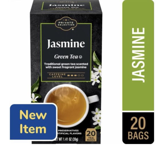 Private Selection Jasmine Green Tea, 20 Tea Bags (1 Box)